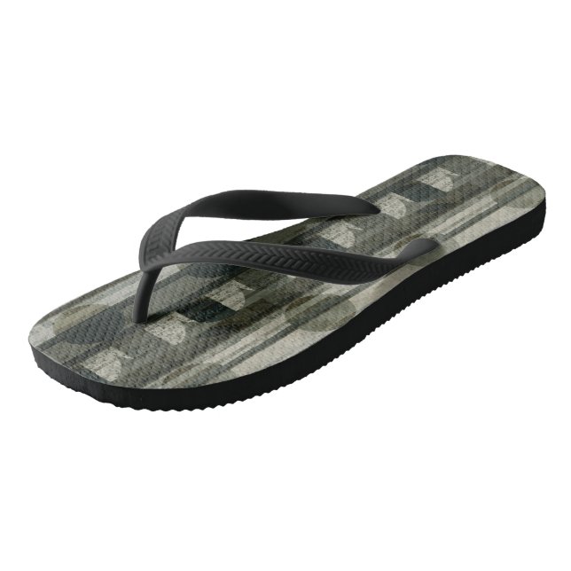 Adult Flip Flops, Wide Straps Flip Flops (Angled)