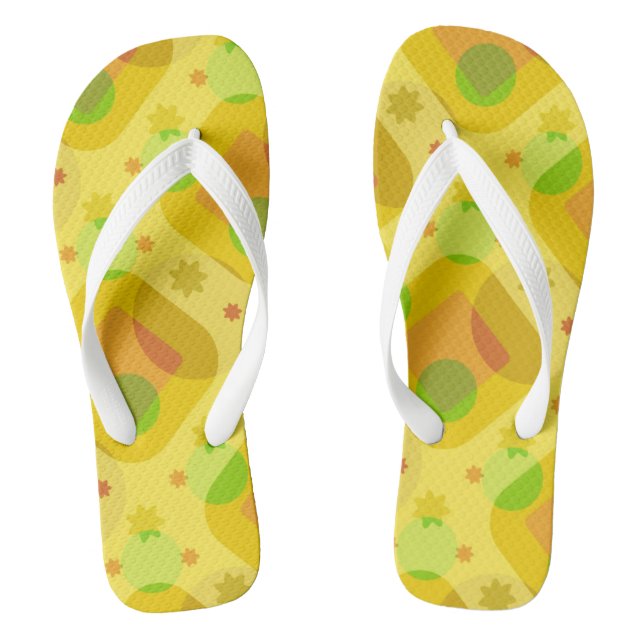 Adult Flip Flops, Wide Straps Flip Flops (Footbed)