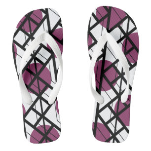 Adult Flip Flops, Wide Straps Flops