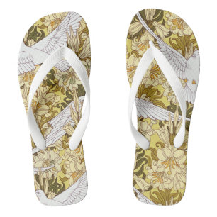 Adult Flip Flops, Wide Straps Flops