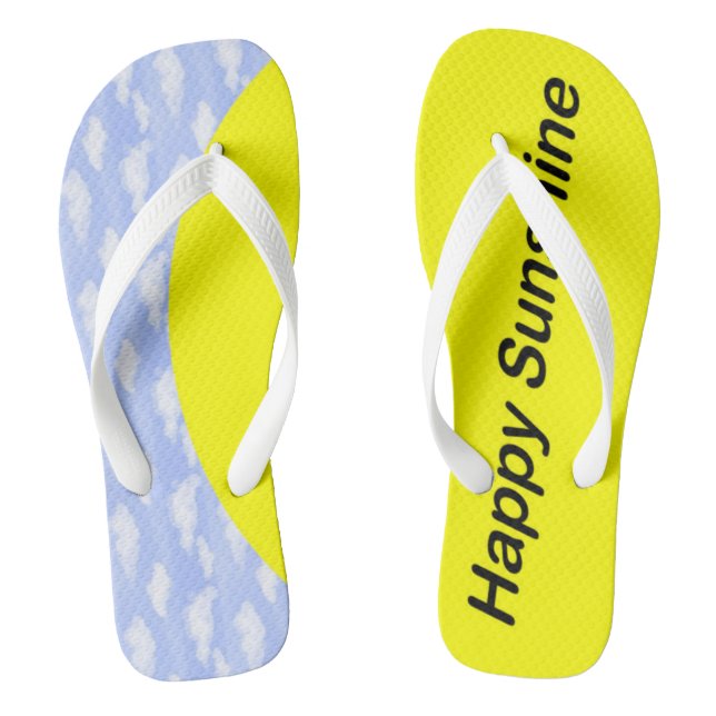 Adult Flip Flops, Wide Straps Flops (Footbed)