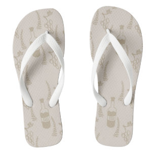 Adult Flip Flops, Wide Straps Flops