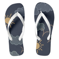 Adult Flip Flops, Wide Straps