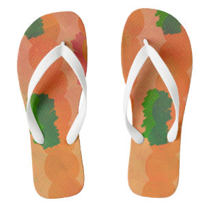 Adult Flip Flops, Wide Straps Flops