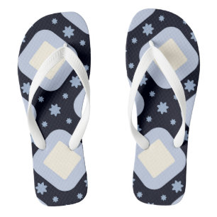 Adult Flip Flops, Wide Straps Flops