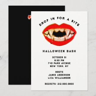 Adult Halloween Party Invitation