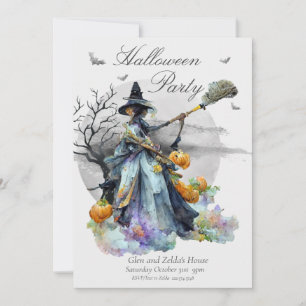 Adult Halloween Party Invitation