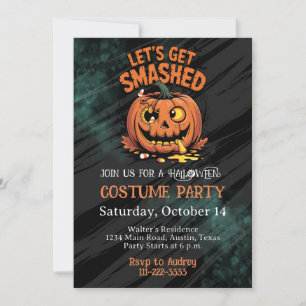 Adult Halloween Party Invitation