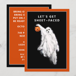 Adult Halloween Party Invitations