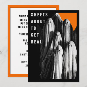 Adult Halloween Party Invitations