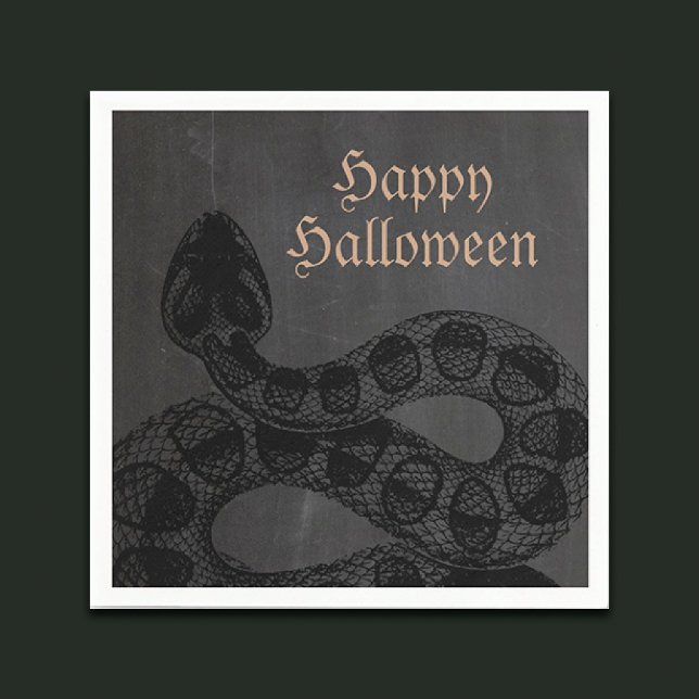 Adult Halloween Serpent Snake Napkin (Creator Uploaded)