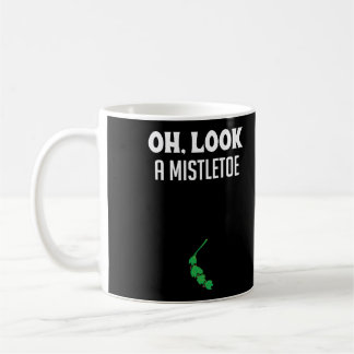 Adult Humour Christmas Mistletoe Dirty Santa Gift  Coffee Mug
