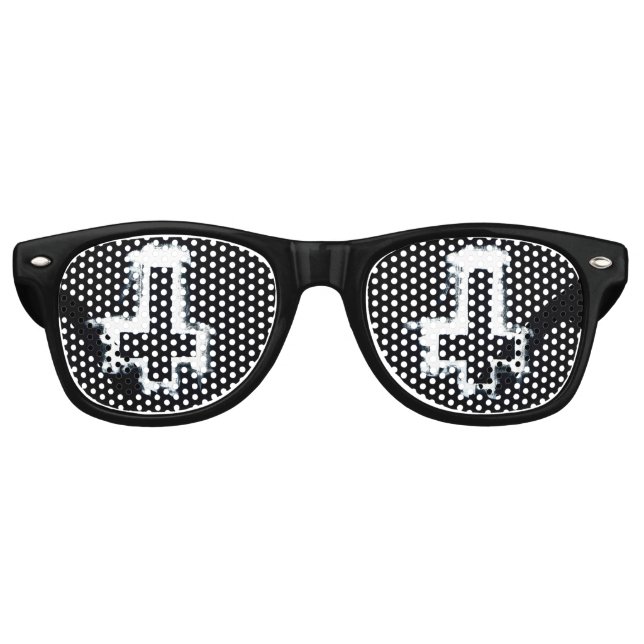 Adult Inverted Retro Shades Inverted Cross (Front)
