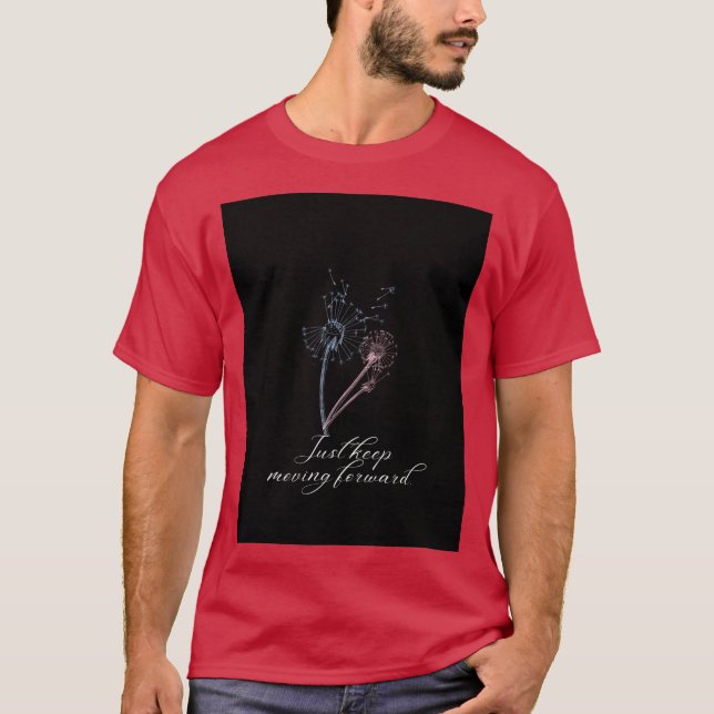Adult Keep Moving T-shirt (Front)