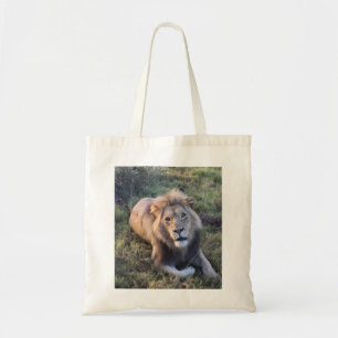 Adult lion tote bag