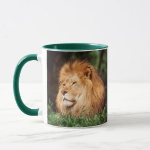 Adult male Lion Mug
