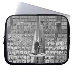 Adult School in the Chapel, on the Separate System Laptop Sleeve