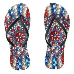 Adult Slim Straps with Netherlands Colours Flip Flops