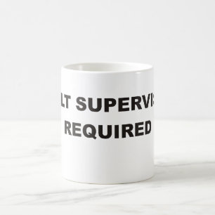 Adult Supervision Required Mug.1 Coffee Mug