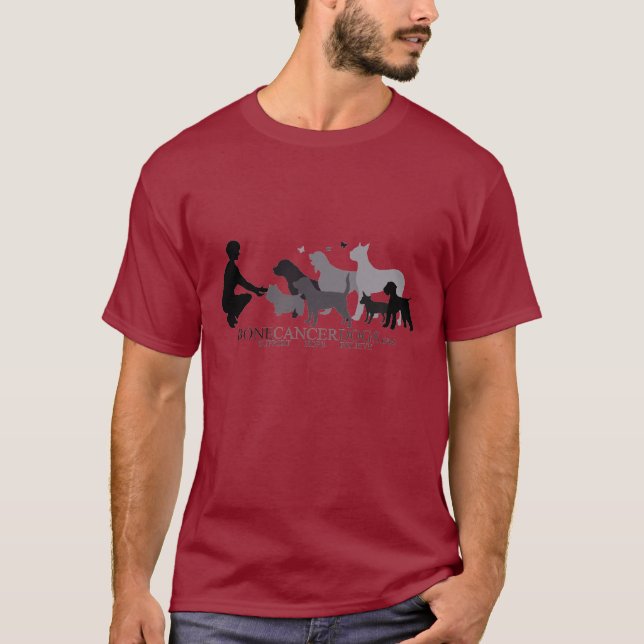 Adult Tee with Grey Logo (Front)