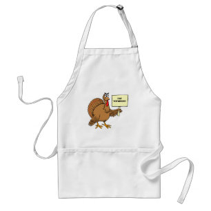 Adult Thanksgiving Humour Tofurkey Joke Standard Apron