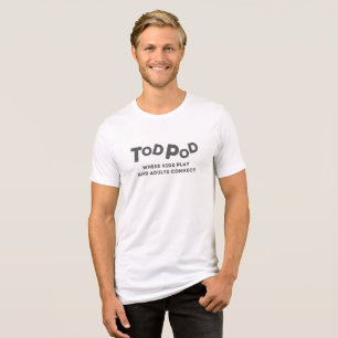 Adult Tie-Dye Ready T-Shirt Tri-Blend Shirt