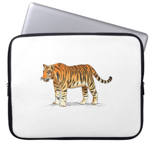 Adult Tiger Laptop Sleeve
