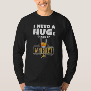 Adult Whiskey Drinking T T-Shirt