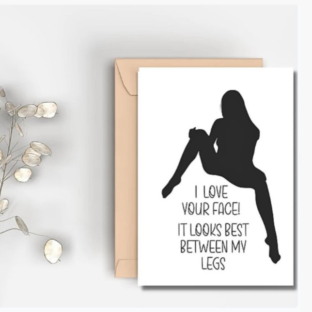 adulte Funny Dirty valentine carte (Créateur téléchargé)
