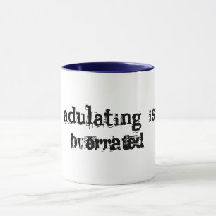 adulting is over rated funny coffee mug gift idea