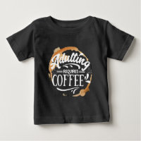 ADULTING REQUIRES COFFEE - COFFEE LOVER T-Shirt
