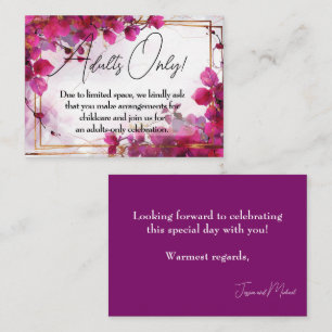  Adults-Only  Enchantment: Watercolor  Enclosure Card