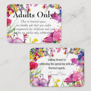 Adults only🌻💗🌹 Meadow Blooms Collection  card