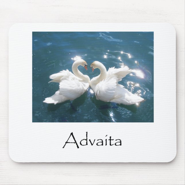 Advaita Swans Mouse Pad (Front)