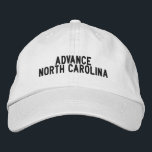 ADVANCE North Carolina Hat<br><div class="desc">Be Proud of your hometown</div>