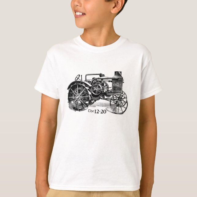 Advance-Rumely OilPull Tractor T-Shirt (Front)