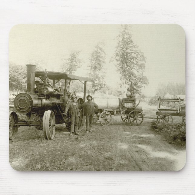 Advance Thresher Co. Traction Engine Mouse Pad (Front)