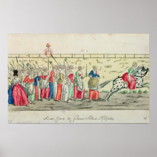 Advanced guard of the women going to poster