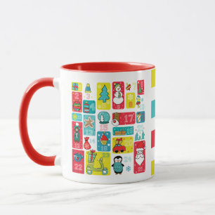 Advent Calendar Personalized Christmas Mug