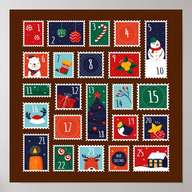 Advent Calendar Poster (Front)