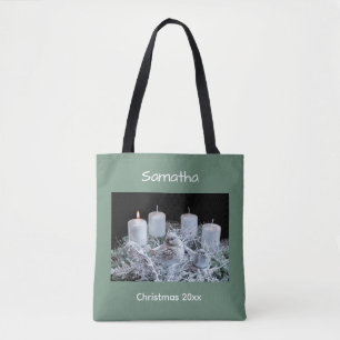 Advent Candle Tote Bag
