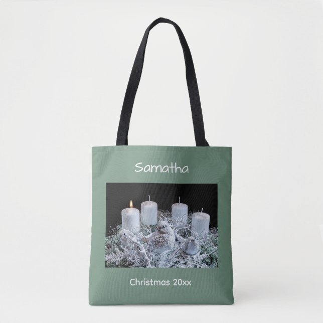 Advent Candle Tote Bag (Front)