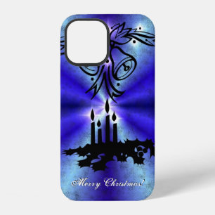 Advent, Christmas Magic on Blue iPhone 12 Case