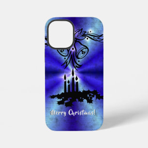 Advent, Christmas Magic on Blue iPhone 12 Mini Case