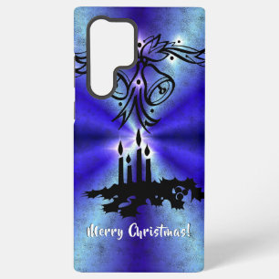 Advent, Christmas Magic on Blue Samsung Galaxy Case