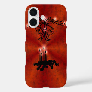 Advent, Christmas Magic on Red iPhone 16 Case