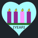 Advent Sticker<br><div class="desc">Advent Wreath</div>