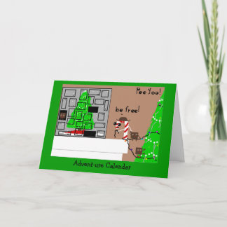 Advent-ure Calendar Holiday Card