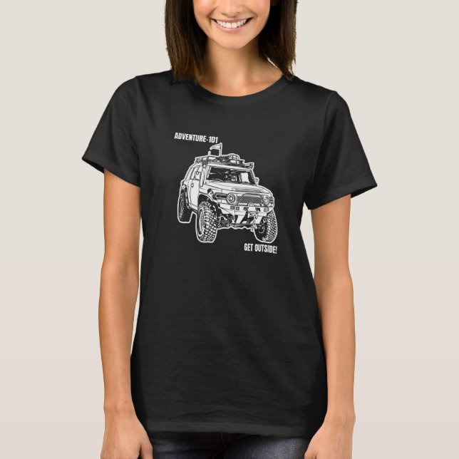 Adventure 101 Fj Cruiser  1 T-Shirt (Front)