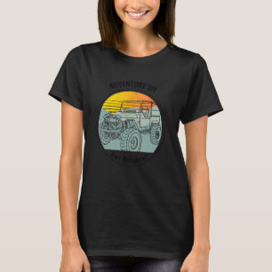 Adventure 101 Fj Cruiser Into Beautiful Outdoors O T-Shirt
